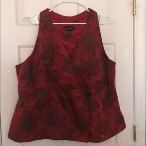 Satin evening camisole